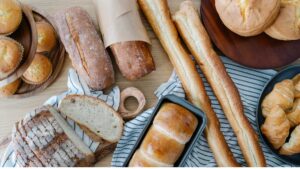 Gluten-rich foods causing gut inflammation in sensitive people.