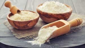 Refined white rice and flour lacking fiber harming gut bacteria.